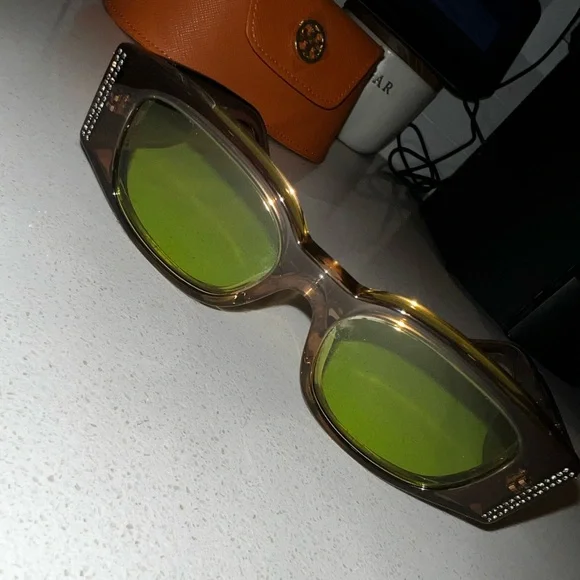 Tori Burch Rhinestone Glasses